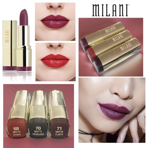 3pk Milani Color Statement Matte Lipstick - Picture 1 of 2